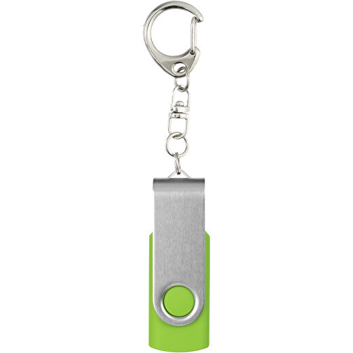 Rotate Mit Schlüsselanhänger USB-Stick , limone MB , 16 GB , Kunststoff, Aluminium MB , 5,80cm x 1,90cm x 1,00cm (Länge x Höhe x Breite), Bild 4