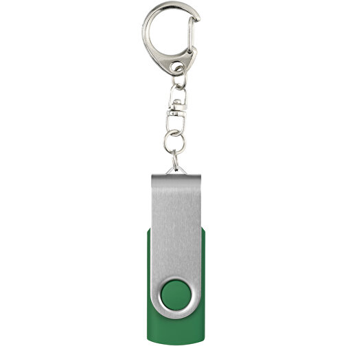 Rotate Mit Schlüsselanhänger USB-Stick , grün MB , 32 GB , Kunststoff, Aluminium MB , 5,80cm x 1,90cm x 1,00cm (Länge x Höhe x Breite), Bild 5