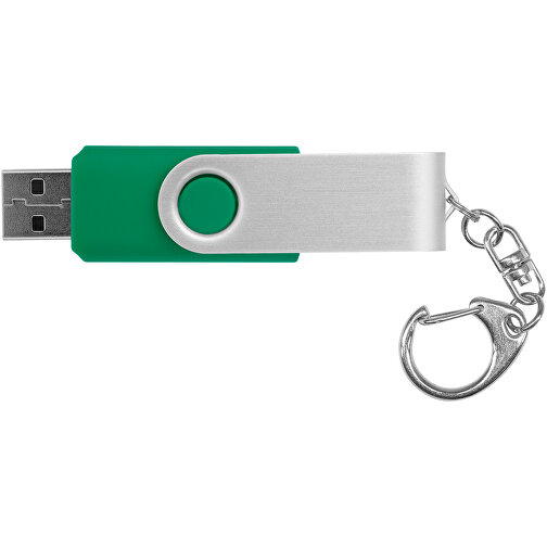 Rotate Mit Schlüsselanhänger USB-Stick , grün MB , 16 GB , Kunststoff, Aluminium MB , 5,80cm x 1,90cm x 1,00cm (Länge x Höhe x Breite), Bild 6
