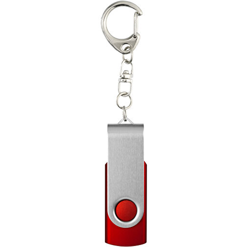 Rotate Mit Schlüsselanhänger USB-Stick , rot MB , 2 GB , Kunststoff, Aluminium MB , 5,80cm x 1,90cm x 1,00cm (Länge x Höhe x Breite), Bild 4