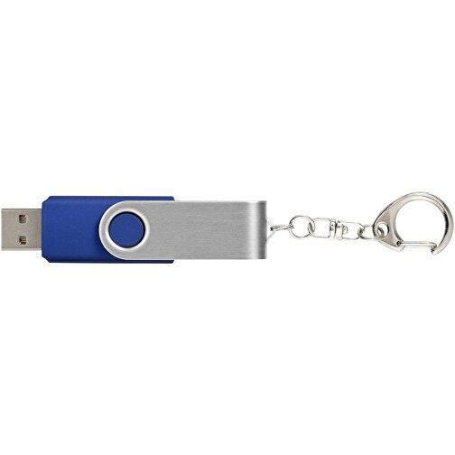 Rotate Mit Schlüsselanhänger USB-Stick , blau MB , 4 GB , Kunststoff, Aluminium MB , 5,80cm x 1,90cm x 1,00cm (Länge x Höhe x Breite), Bild 7