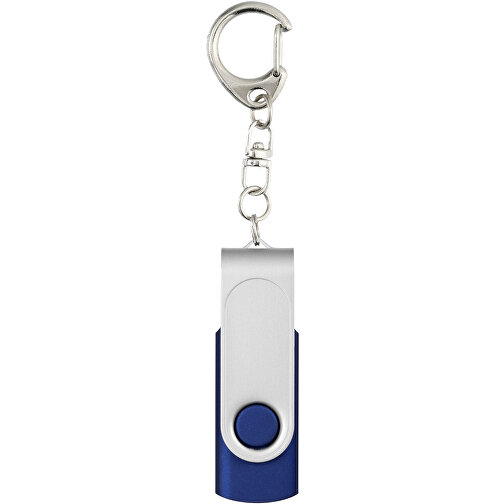 Rotate Mit Schlüsselanhänger USB-Stick , blau MB , 1 GB , Kunststoff, Aluminium MB , 5,80cm x 1,90cm x 1,00cm (Länge x Höhe x Breite), Bild 5