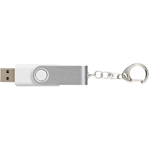 Rotate Mit Schlüsselanhänger USB-Stick , weiss MB , 32 GB , Kunststoff, Aluminium MB , 5,80cm x 1,90cm x 1,00cm (Länge x Höhe x Breite), Bild 8