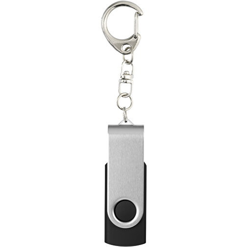 Rotate Mit Schlüsselanhänger USB-Stick , schwarz MB , 16 GB , Kunststoff, Aluminium MB , 5,80cm x 1,90cm x 1,00cm (Länge x Höhe x Breite), Bild 5