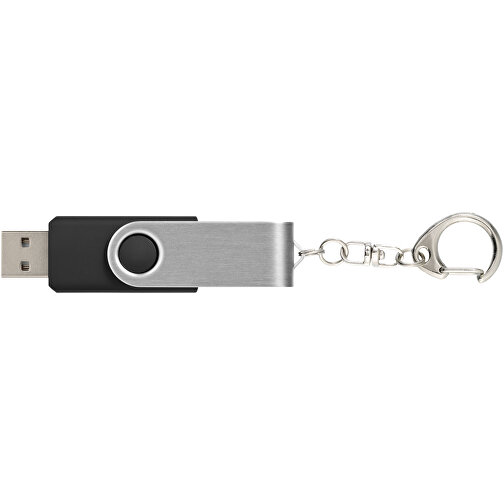 Rotate Mit Schlüsselanhänger USB-Stick , schwarz MB , 4 GB , Kunststoff, Aluminium MB , 5,80cm x 1,90cm x 1,00cm (Länge x Höhe x Breite), Bild 9