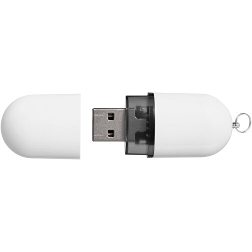 USB-Stick Business , weiss MB , 16 GB , Kunststoff, Aluminium MB , 6,00cm x 2,40cm x 1,20cm (Länge x Höhe x Breite), Bild 6