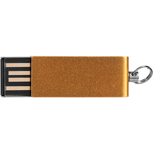 Mini Rotate USB-Stick , gold MB , 8 GB , Aluminium MB , 3,30cm x 1,60cm x 0,60cm (Länge x Höhe x Breite), Bild 8