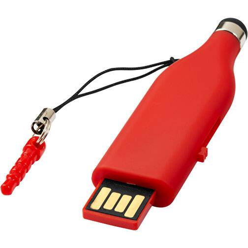 Stylus USB-Stick 2.0 16 GB , rot MB , 16 GB , Kunststoff MB , 6,90cm x 2,00cm x 0,80cm (Länge x Höhe x Breite), Bild 1