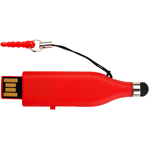 Stylus USB-Stick , rot MB , 2 GB , Kunststoff MB , 6,90cm x 2,00cm x 0,80cm (Länge x Höhe x Breite), Bild 6