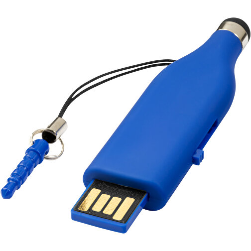 Stylus USB-Stick 2.0 32 GB , blau MB , 32 GB , Kunststoff MB , 6,90cm x 2,00cm x 0,80cm (Länge x Höhe x Breite), Bild 1