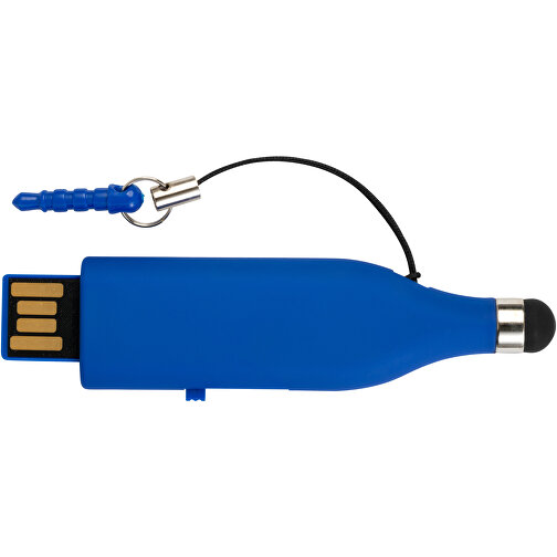 Stylus USB-Stick 2.0 32 GB , blau MB , 32 GB , Kunststoff MB , 6,90cm x 2,00cm x 0,80cm (Länge x Höhe x Breite), Bild 3