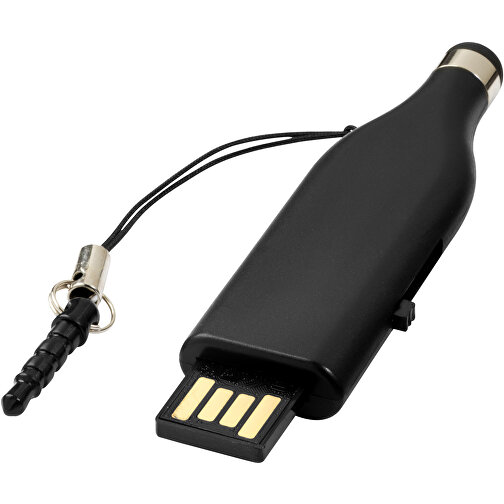 Stylus USB-Stick 2.0 32 GB , schwarz MB , 32 GB , Kunststoff MB , 6,90cm x 2,00cm x 0,80cm (Länge x Höhe x Breite), Bild 1