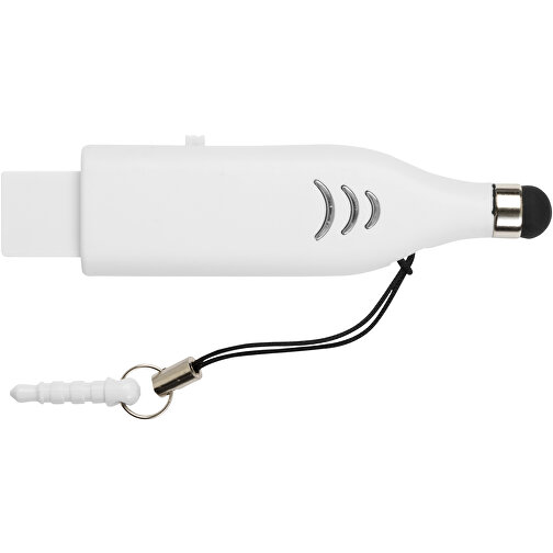 Stylus USB-Stick , weiß MB , 1 GB , Kunststoff MB , 6,90cm x 2,00cm x 0,80cm (Länge x Höhe x Breite), Bild 5