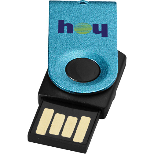 Mini USB-Stick , navy MB , 32 GB , Aluminium MB , 3,20cm x 1,60cm x 1,40cm (Länge x Höhe x Breite), Bild 2