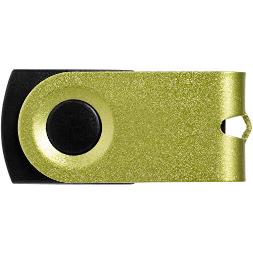 Mini USB-Stick , apfelgrün MB , 16 GB , Aluminium MB , 3,20cm x 1,60cm x 1,40cm (Länge x Höhe x Breite), Bild 4