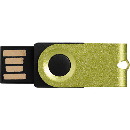 Mini USB-Stick , apfelgrün MB , 16 GB , Aluminium MB , 3,20cm x 1,60cm x 1,40cm (Länge x Höhe x Breite), Bild 5