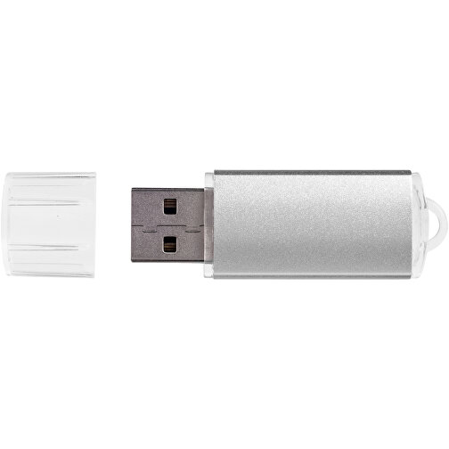 Silicon Valley USB-Stick , silber MB , 32 GB , Kunststoff, Aluminium MB , 5,30cm x 1,70cm x 0,80cm (Länge x Höhe x Breite), Bild 6