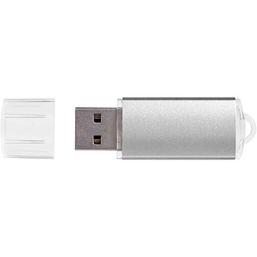 Silicon Valley USB-Stick , silber MB , 4 GB , Kunststoff, Aluminium MB , 5,30cm x 1,70cm x 0,80cm (Länge x Höhe x Breite), Bild 9