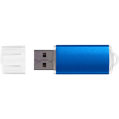 Silicon Valley USB-Stick , blau MB , 1 GB , Kunststoff, Aluminium MB , 5,30cm x 1,70cm x 0,80cm (Länge x Höhe x Breite), Bild 6