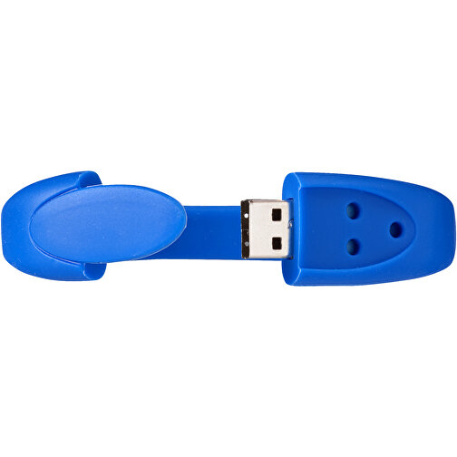 Bracelet USB-Stick , navy MB , 16 GB , Silikon Kunststoff MB , 24,40cm x 2,10cm x 1,10cm (Länge x Höhe x Breite), Bild 3