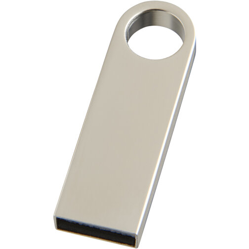 Compact USB-Stick , silber MB , 16 GB , Aluminium MB , 3,90cm x 1,20cm x 0,50cm (Länge x Höhe x Breite), Bild 1