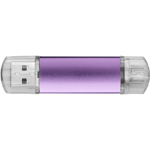Silicon Valley On-the-Go USB-Stick , magenta MB , 16 GB , Aluminium MB , 6,90cm x 1,80cm x 0,70cm (Länge x Höhe x Breite), Bild 4