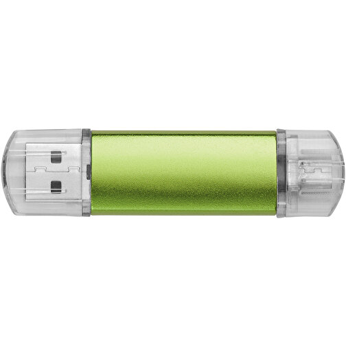 Silicon Valley On-the-Go USB-Stick , grün MB , 8 GB , Aluminium MB , 6,90cm x 1,80cm x 0,70cm (Länge x Höhe x Breite), Bild 8