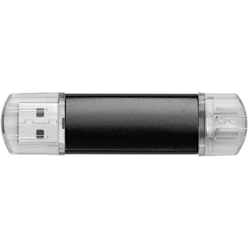 Silicon Valley On-the-Go USB-Stick , schwarz MB , 32 GB , Aluminium MB , 6,90cm x 1,80cm x 0,70cm (Länge x Höhe x Breite), Bild 6