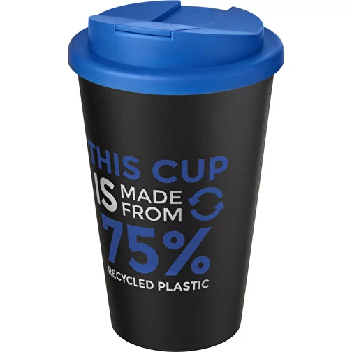 Gobelet Americano® Eco recyclé de 350 ml avec couvercle anti-déversement, Image 2