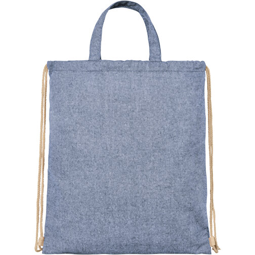 Plecak Pheebs z bawełnianym sznurkiem ściągającym z recyklingu o gramaturze 210 g/m², Obraz 3