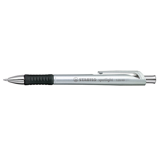 STABILO Concept Spotlight Kugelschreiber , Stabilo, silber, Kunststoff, 14,50cm x 1,40cm x 1,20cm (Länge x Höhe x Breite), Bild 3