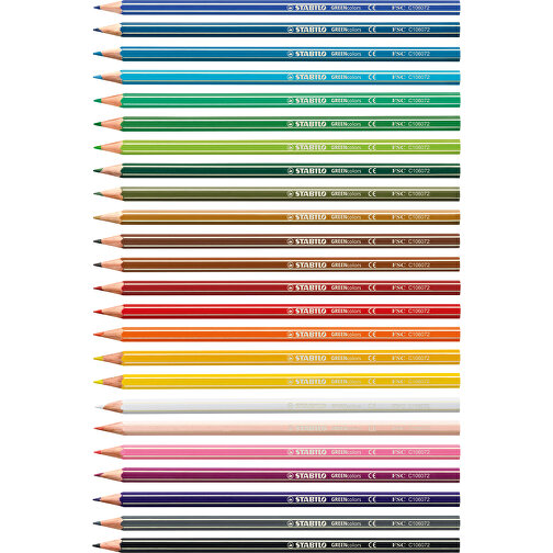 STABILO GREENcolors Farbstift 6er-Set , Stabilo, Holz, Karton, 17,80cm x 1,00cm x 4,50cm (Länge x Höhe x Breite), Bild 2
