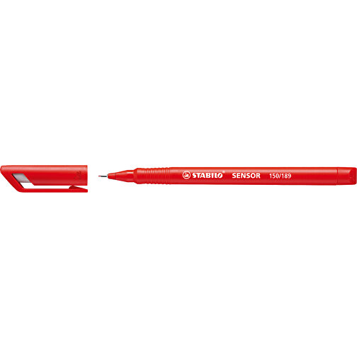 STABILO Sensor Colorful Tintenfeinschreiber , Stabilo, rot, Kunststoff, 14,60cm x 1,50cm x 1,10cm (Länge x Höhe x Breite), Bild 1