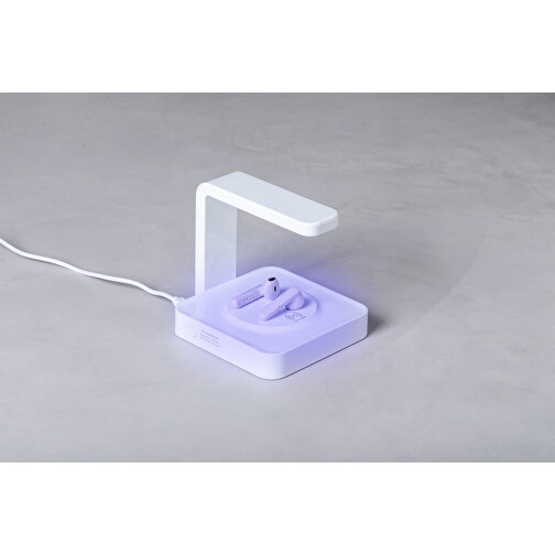 Ladegerät UV Sterilisator Lampe Blay , weiß, ABS-Material, 11,00cm x 11,00cm x 12,00cm (Länge x Höhe x Breite), Bild 7