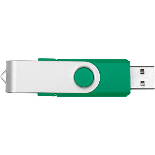 Rotate On-the-Go USB-Stick , grün MB , 4 GB , Kunststoff, Aluminium MB , 6,40cm x 1,90cm x 1,10cm (Länge x Höhe x Breite), Bild 14
