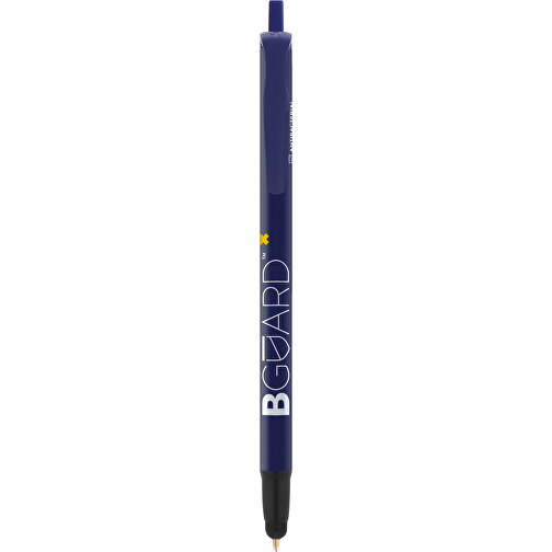 BIC® Clic Stic Stylus BGUARD™ Kugelschreiber , BiC, marineblau, Kunststoff, 14,00cm x 1,20cm (Länge x Breite), Bild 1