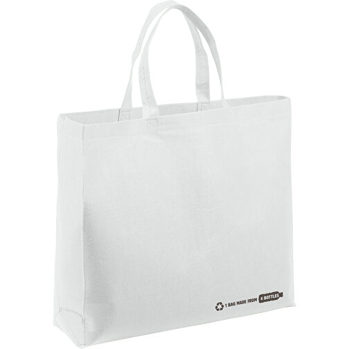 Bolsa blanca R-PET 100 g/m², Imagen 1