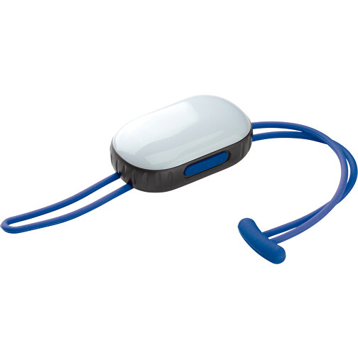 Sportlampe Mit Silikonband , blau, ABS & Silikon, 31,00cm x 2,30cm x 4,20cm (Länge x Höhe x Breite), Bild 1