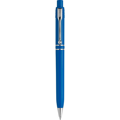 Kugelschreiber Raja Chrome Hardcolour , hellblau, ABS & Metall, 14,00cm (Länge), Bild 1
