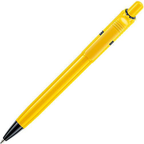 Kugelschreiber Ducal Extra Hardcolour , gelb, ABS, 13,80cm (Länge), Bild 2