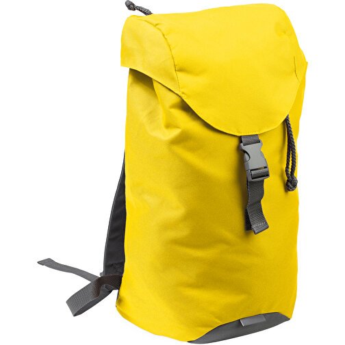 Sportbackpack XL , gelb, PolJater, 25,00cm x 47,00cm x 18,00cm (Länge x Höhe x Breite), Bild 1