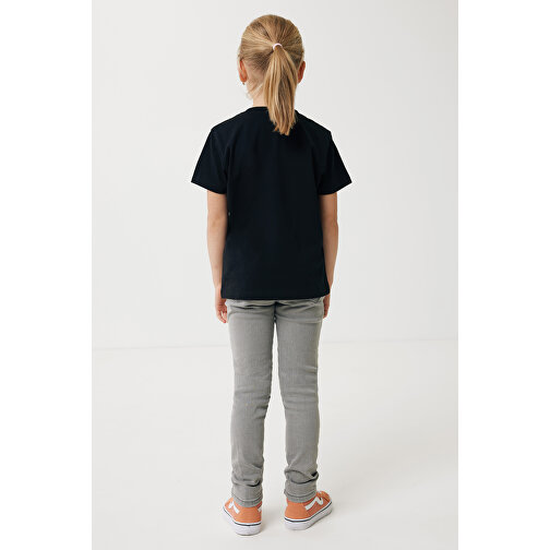 Iqoniq Koli Kids T-Shirt Aus Recycelter Baumwolle , schwarz, 30% recycelte und 70% biologische Baumwolle, 34, 42,00cm x 0,50cm (Länge x Höhe), Bild 8