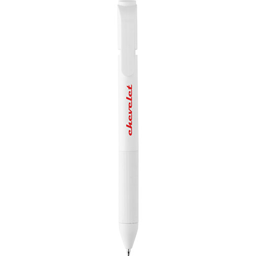 TwistLock Stift Aus GRS-zertifiziert Recyceltem ABS , weiß, ABS - recycelt, 14,40cm (Höhe), Bild 7