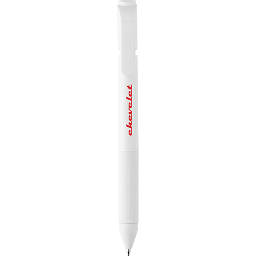 TwistLock Stift Aus GRS-zertifiziert Recyceltem ABS , weiss, ABS - recycelt, 14,40cm (Höhe), Bild 7