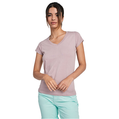 T-shirt Victoria à col en V et manches courtes pour femme, Image 4