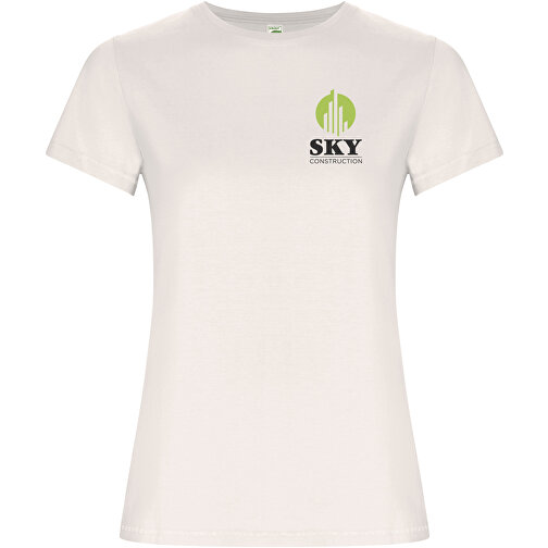 Golden T-Shirt Für Damen , vintage white, Single jersey Strick 100% Bio Baumwolle, 160 g/m2, S, , Bild 2