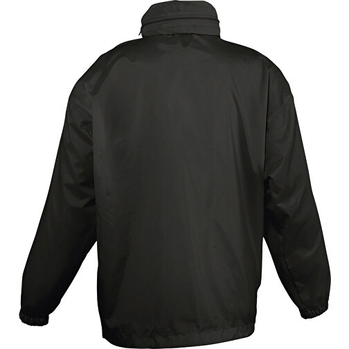 Windbreaker - Surf Kids , Sol´s, schwarz, Nylon, 3XL, 129,00cm x 141,00cm (Länge x Breite), Bild 2