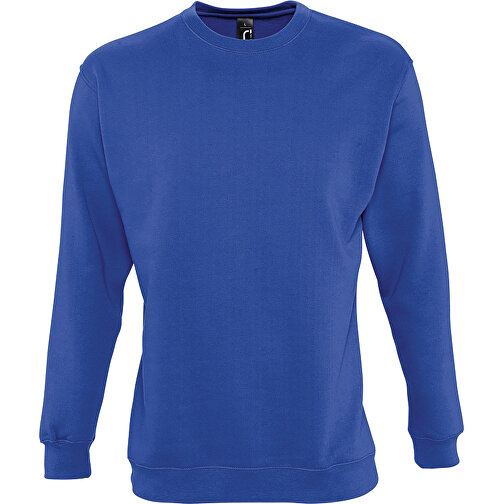 Sweatshirt - New Supreme , Sol´s, royal blue, Mischgewebe Polyester/Baumwolle, XS, 67,00cm x 48,00cm (Länge x Breite), Bild 1