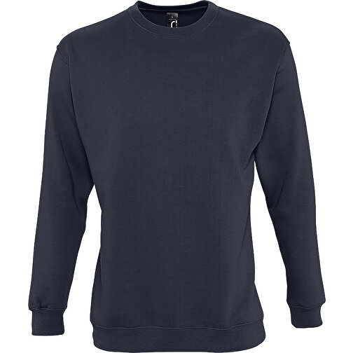 Sweatshirt - New Supreme , Sol´s, navy, Mischgewebe Polyester/Baumwolle, M, 69,00cm x 54,00cm (Länge x Breite), Bild 1