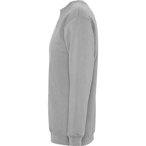 Sweatshirt - New Supreme , Sol´s, graue melange, Mischgewebe Polyester/Baumwolle, XXL, 72,00cm x 63,00cm (Länge x Breite), Bild 3